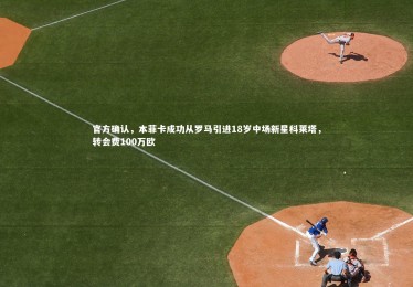 开云体育平台：官方确认，本菲卡成功从罗马引进18岁中场新星科莱塔，转会费100万欧